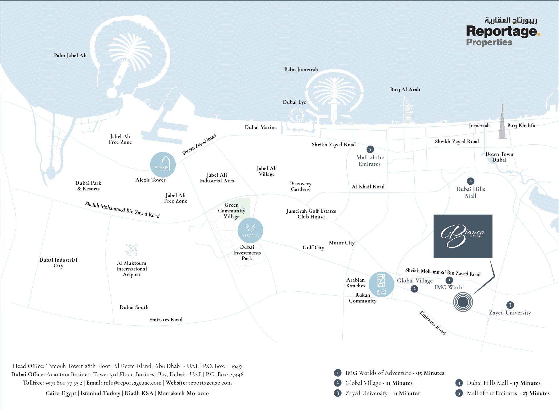 Bianca Townhouses at Dubailand Dubai